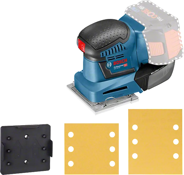 Bosch P GSS 18V-10 + 2 SS+ PT (C)