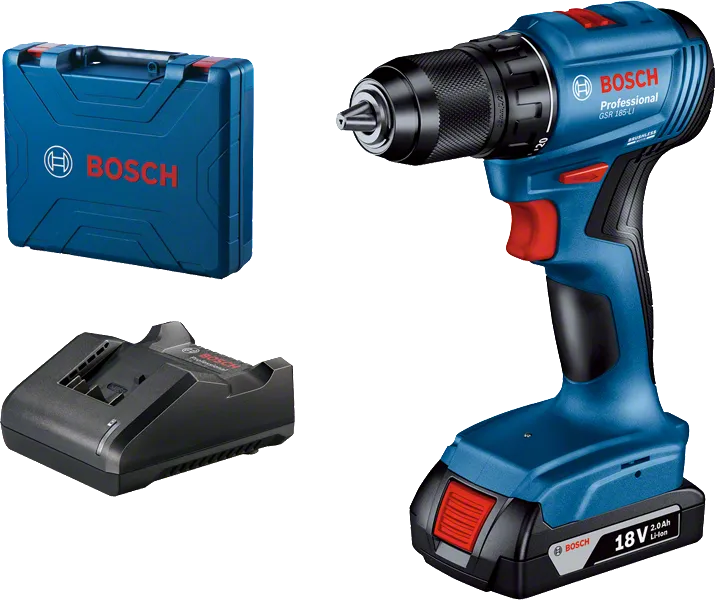 Bosch CORDLESS DRILL DRIVER GSR 185-LI 1 BATT
