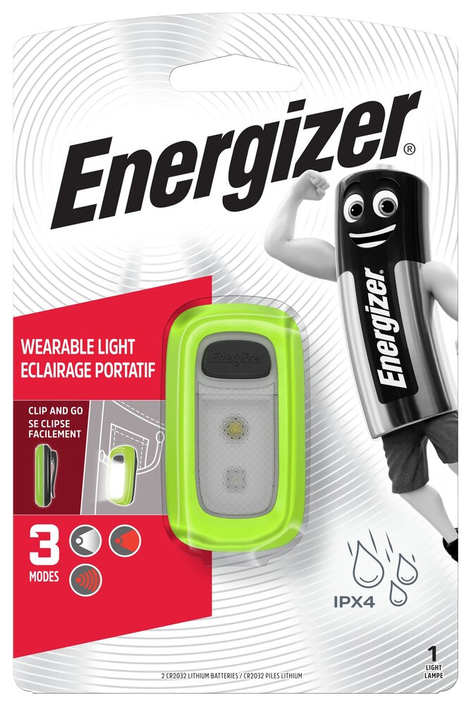 Energizer Wearable Clp Light 30Lum