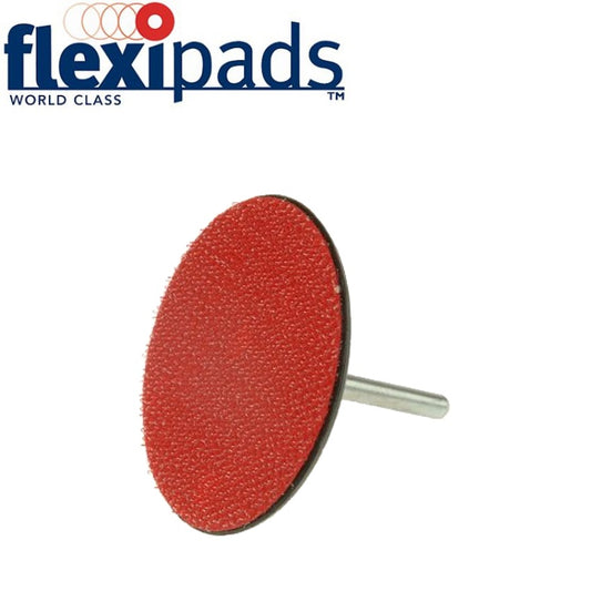 Flexipads Spindle Pad 50Mm Hook And Loop Hard Face