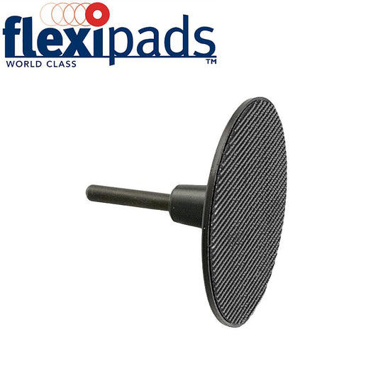 Flexipads Spindle Pad 75Mm Hook & Loop Hard Face
