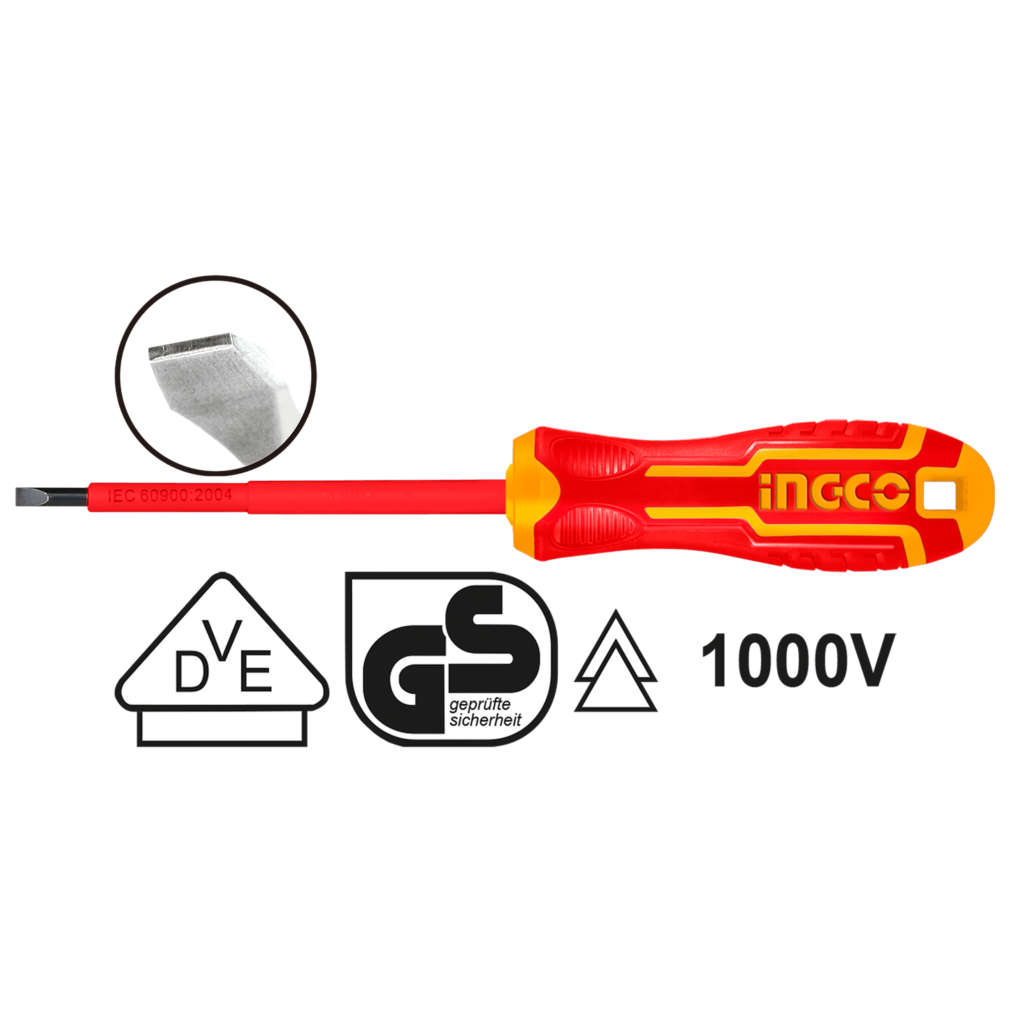 Ingco S/Driver 3X75Mm Ins. Cr-V