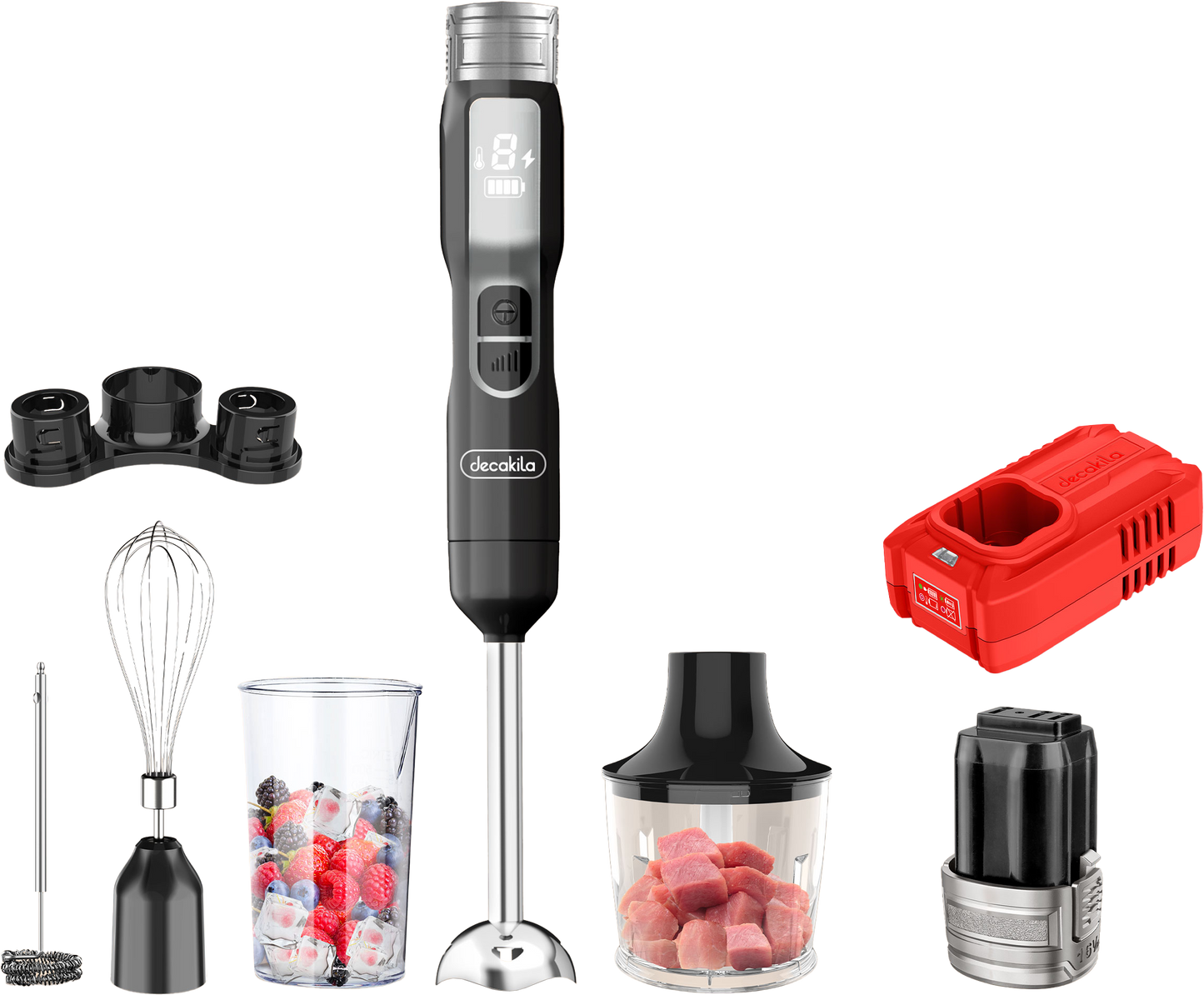 Special - Decakila 16V 5 In 1 Stick Blender Cordless Kit