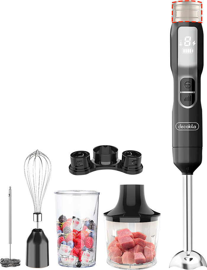 Special - Decakila 16V Cordless Hand Blender 5In1 Set 100W