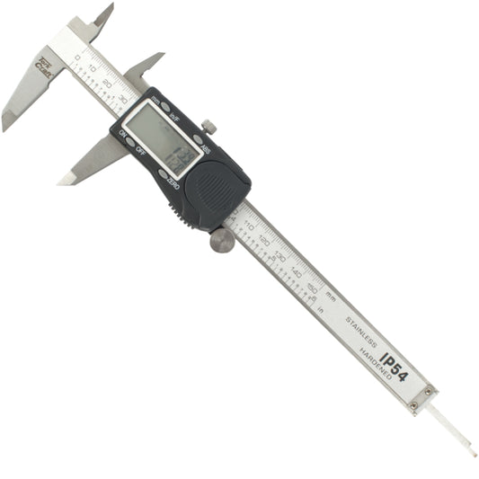 Tork Craft Vernier Digital 150Mm S/Steel 0.01Mm Acc. Abs Func. Ip54 Metric / Inch
