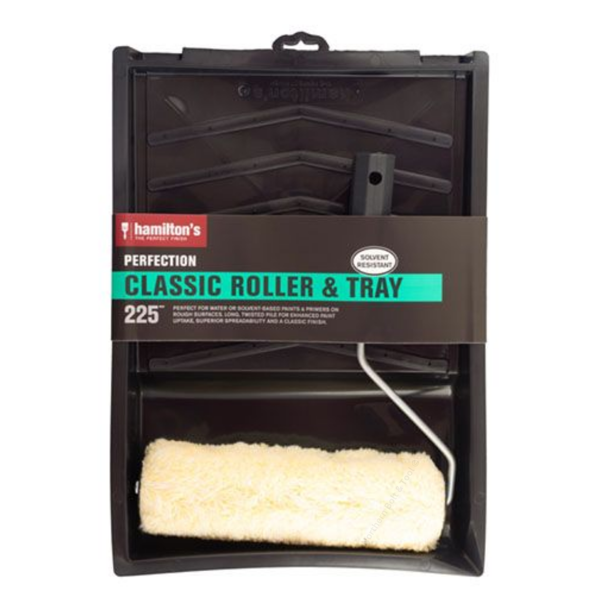 Hamilton's Perfection Classic Roller & Tray Set 225mm
