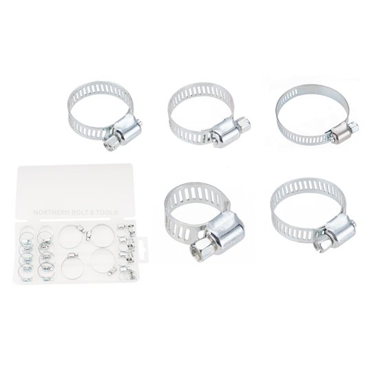 Wadfow 26 Piece hose clip assortment WHUAB01