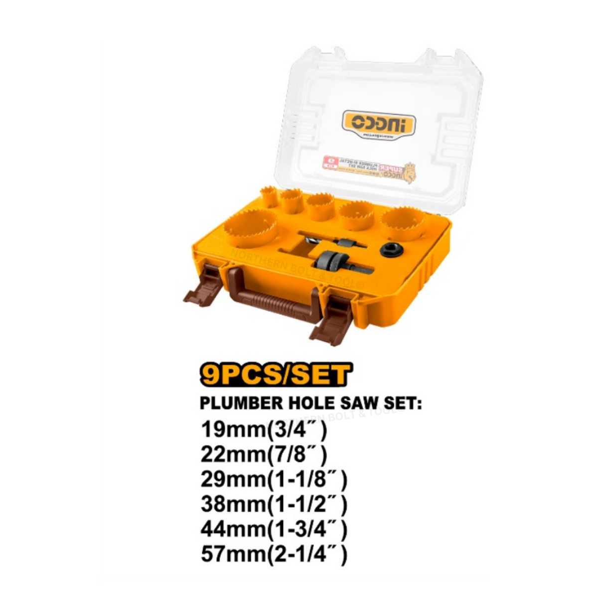 Special - Ingco Plumbing Bi-metal Hole Saw Set