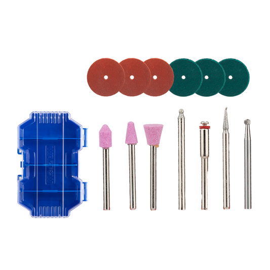 Wadfow Glass and stone working set 13Pcs for mini drill WRR2013