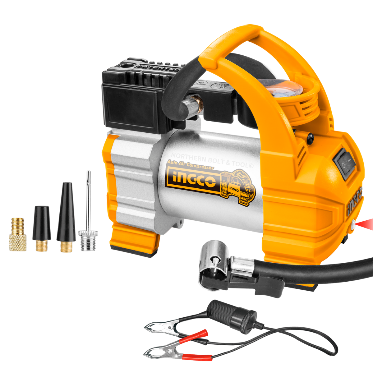 Ingco Auto Air Compressor Dc12V 140Psi AAC1408