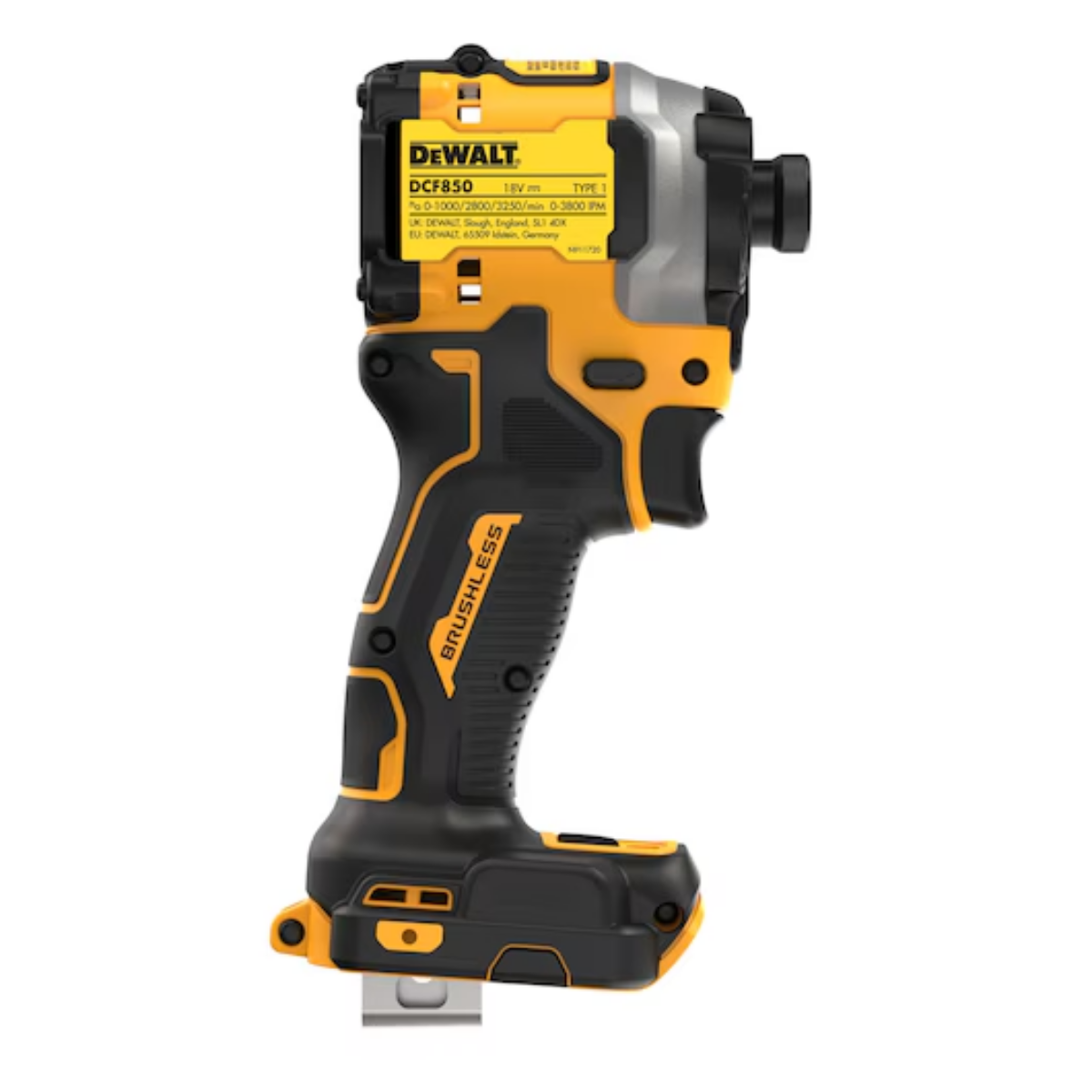 DeWalt Cordless Compact Impact Driver 18V XR Brushless (Tool only) DCF850NT-XJ