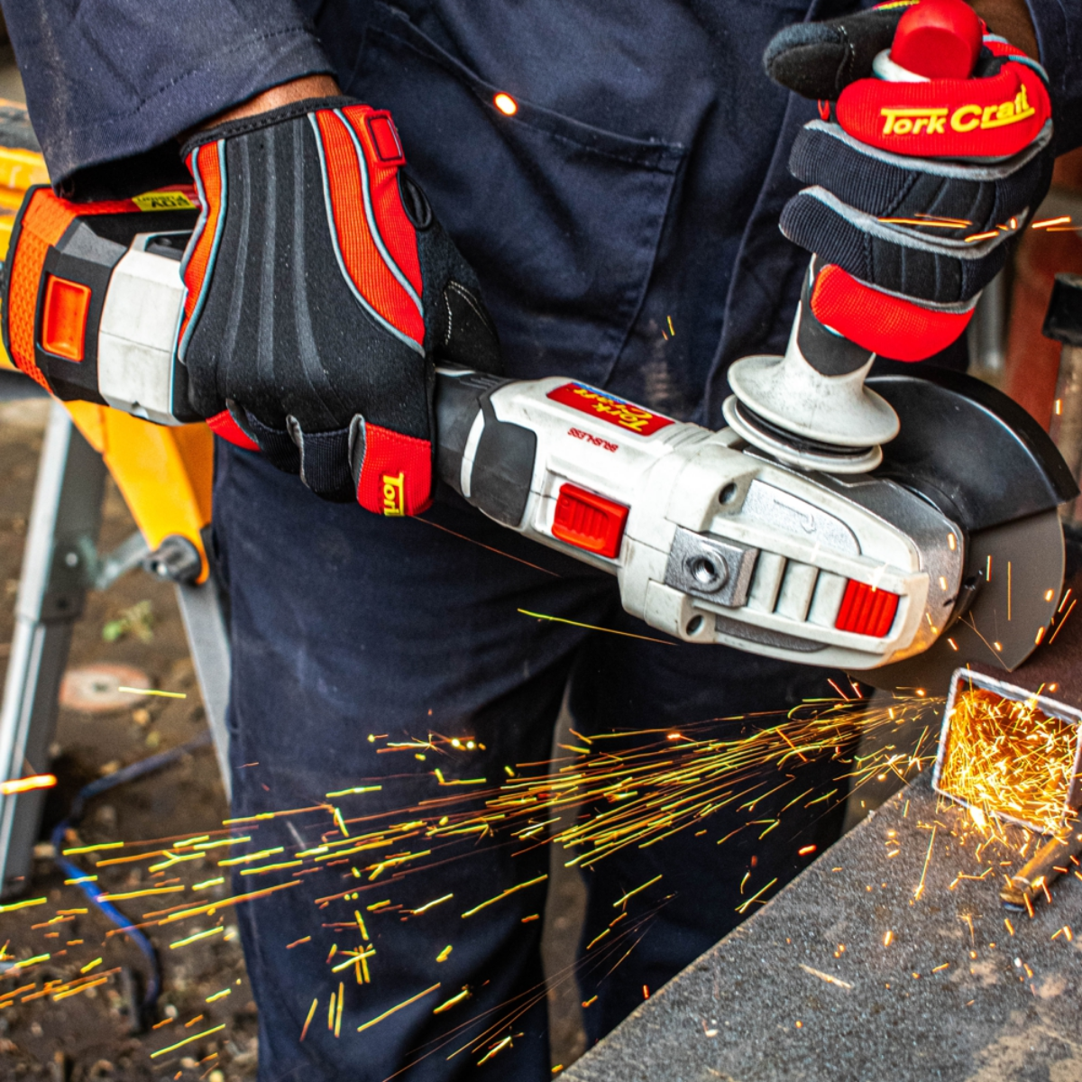 Tork Craft Cordless Angle Grinder 115mm 20V Brushless (Tool only) TC20110
