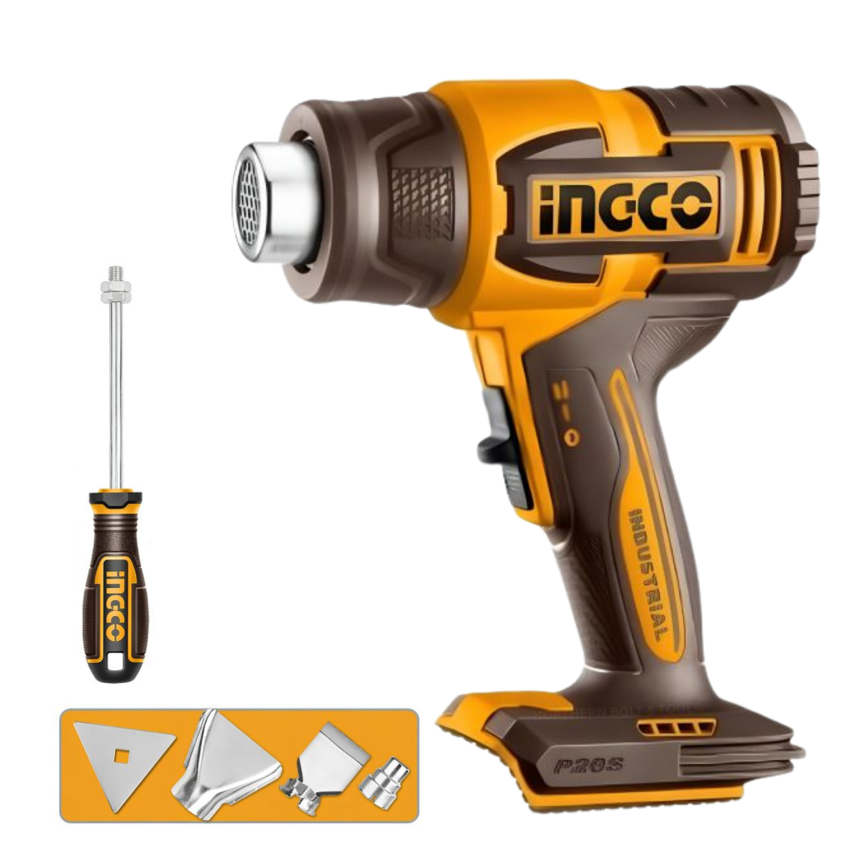Ingco Cordless Heat Gun 20V P20S HGLI2006
