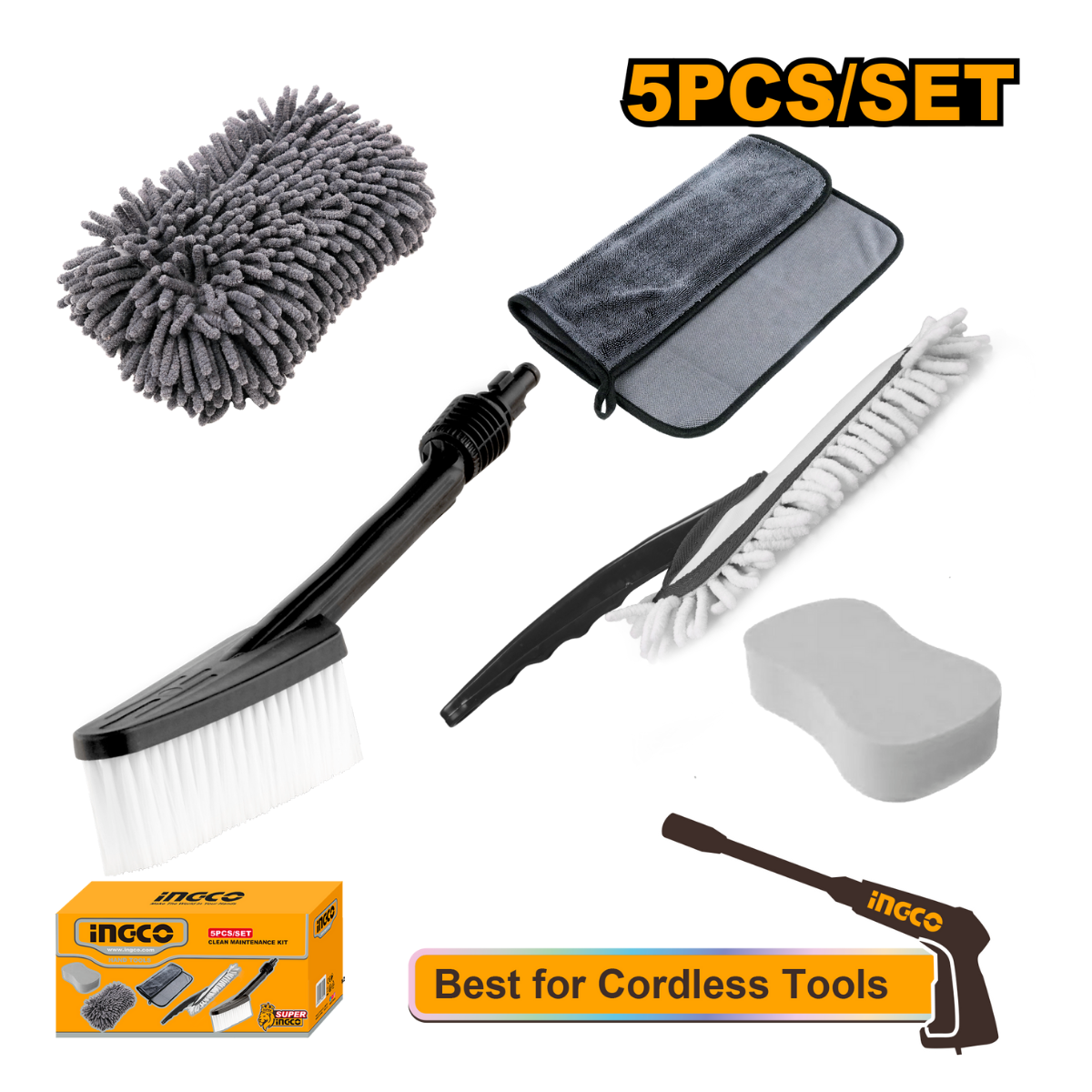 Ingco Pressure Washer Cleaning Kit AMGF0501