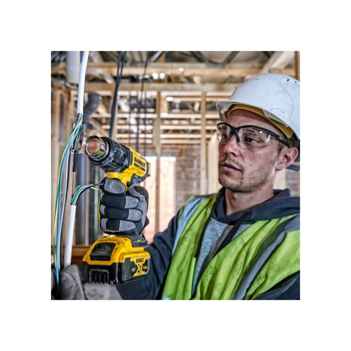 DeWalt Cordless Heat Gun 18V (Tool Only) DCE530N-XJ