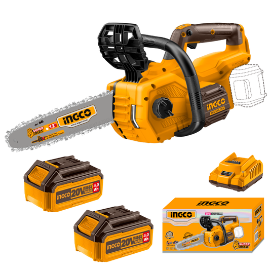 Ingco Cordless Chain Saw 12" 20V Kit CGSLI201286
