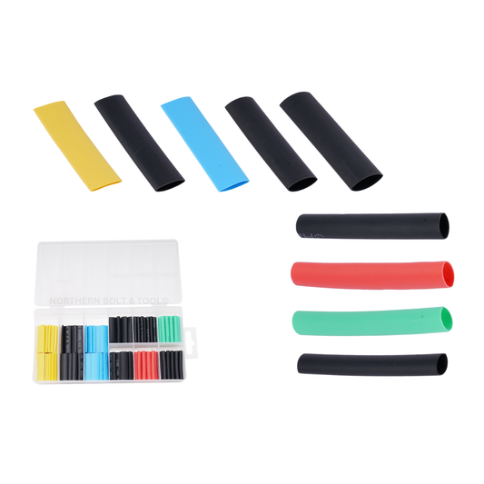 Wadfow heat shrink tubing assortment 120 Piece WUR1B01