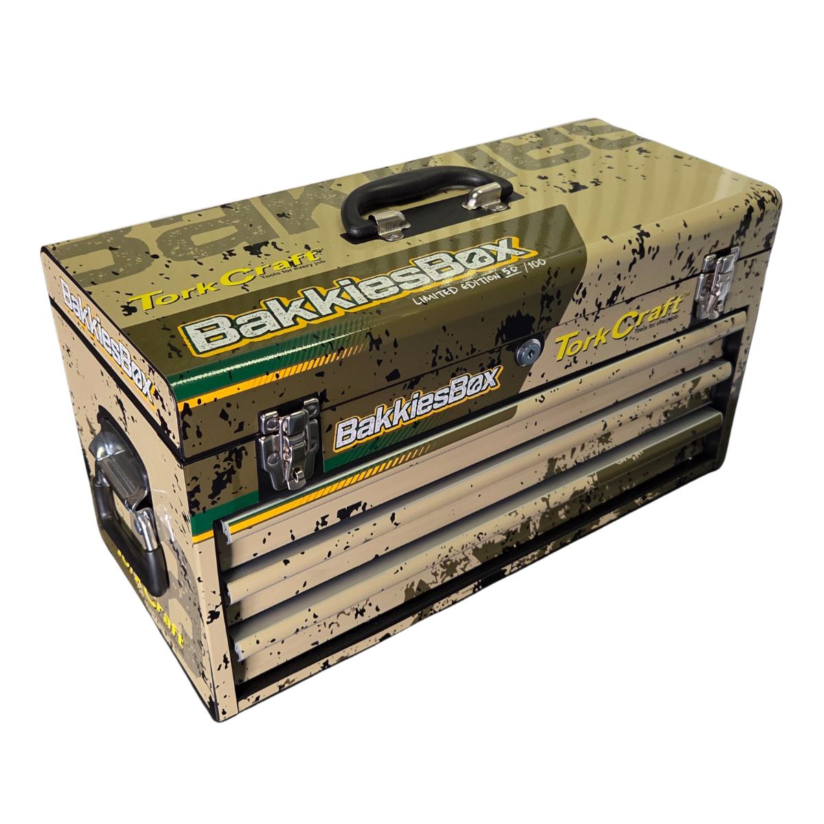 Win Me! Limited Edition Tork Craft Limited Edition Bakkies Botha 154Pce Toolbox No. 50 of 100