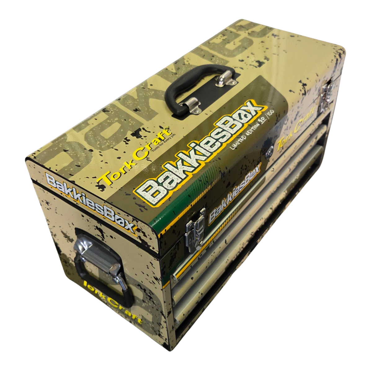 Win Me! Limited Edition Tork Craft Limited Edition Bakkies Botha 154Pce Toolbox No. 50 of 100