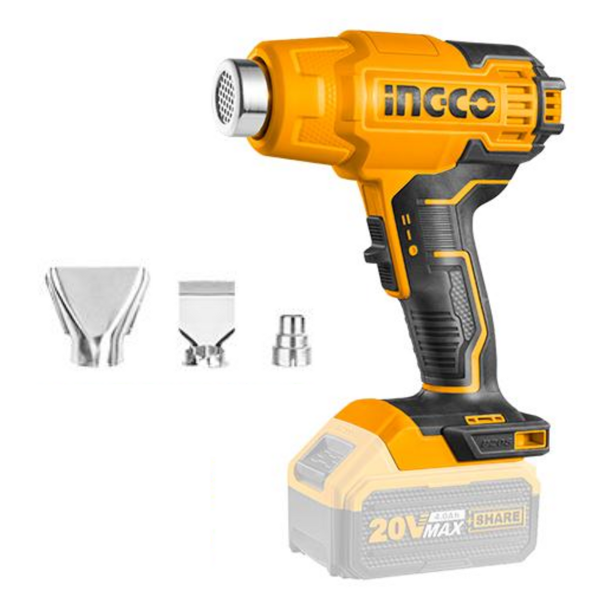 Ingco 20V LIION Cordless Heat Gun (Unit only) Northern Bolt & Tool