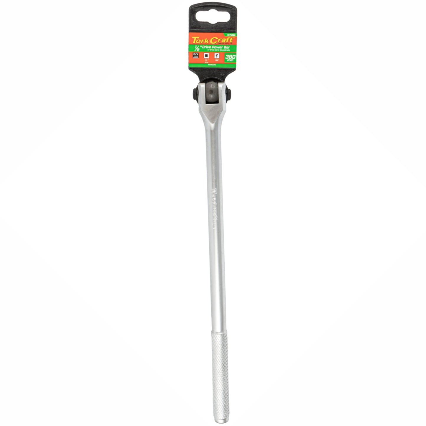 Tork Craft Power Bar 1/2'M Drive 380Mm Swivel Head Steel Handle Socket