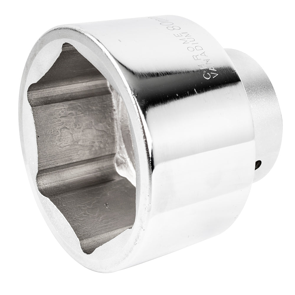 Tork Craft Socket 80Mm 1' Drive Crv Hex