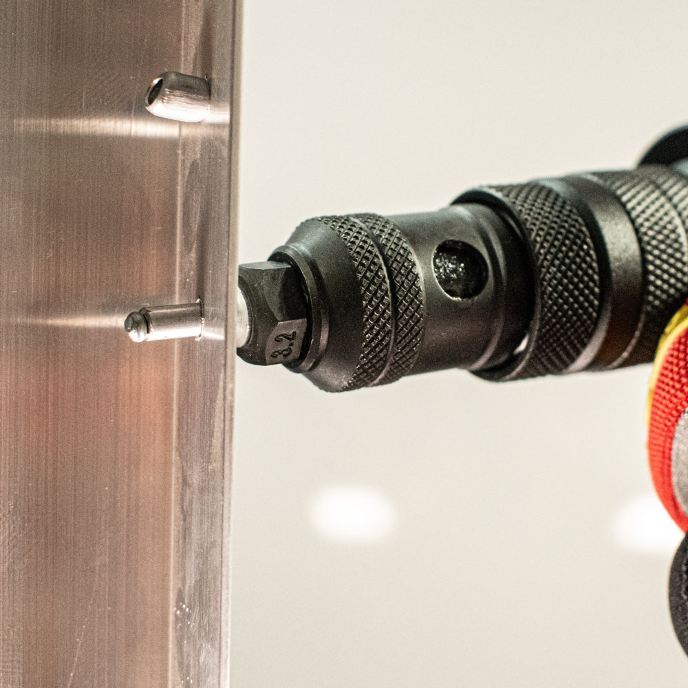 Special - Tork Craft Drill Pop Riveter - Pop Rivet Sizes 2.4Mm/3.2Mm/4.0Mm/4.8Mm With Handl