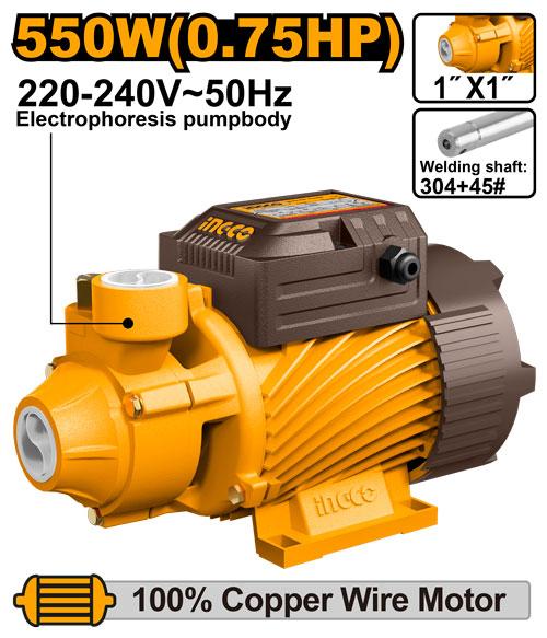 Ingco Peripheral Water Pump 550W 45L/Min