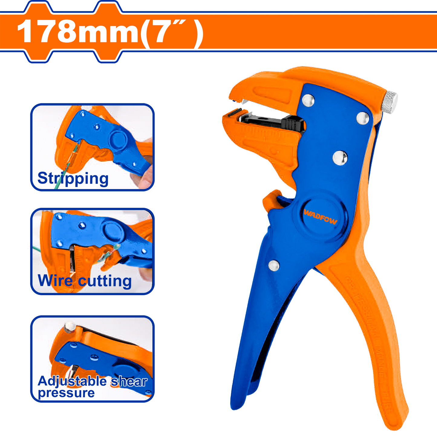 Wadfow Wire stripper 0.5 mm~6 mm