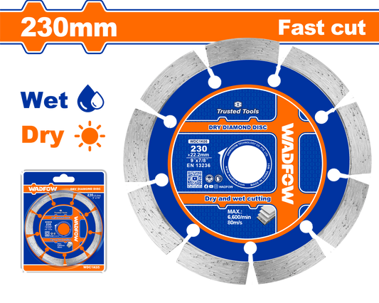 Wadfow Dry diamond disc 230mm WDC1K05
