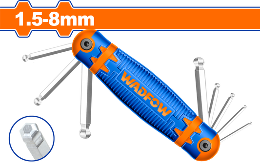 Wadfow 8 Piece Ball point hex key