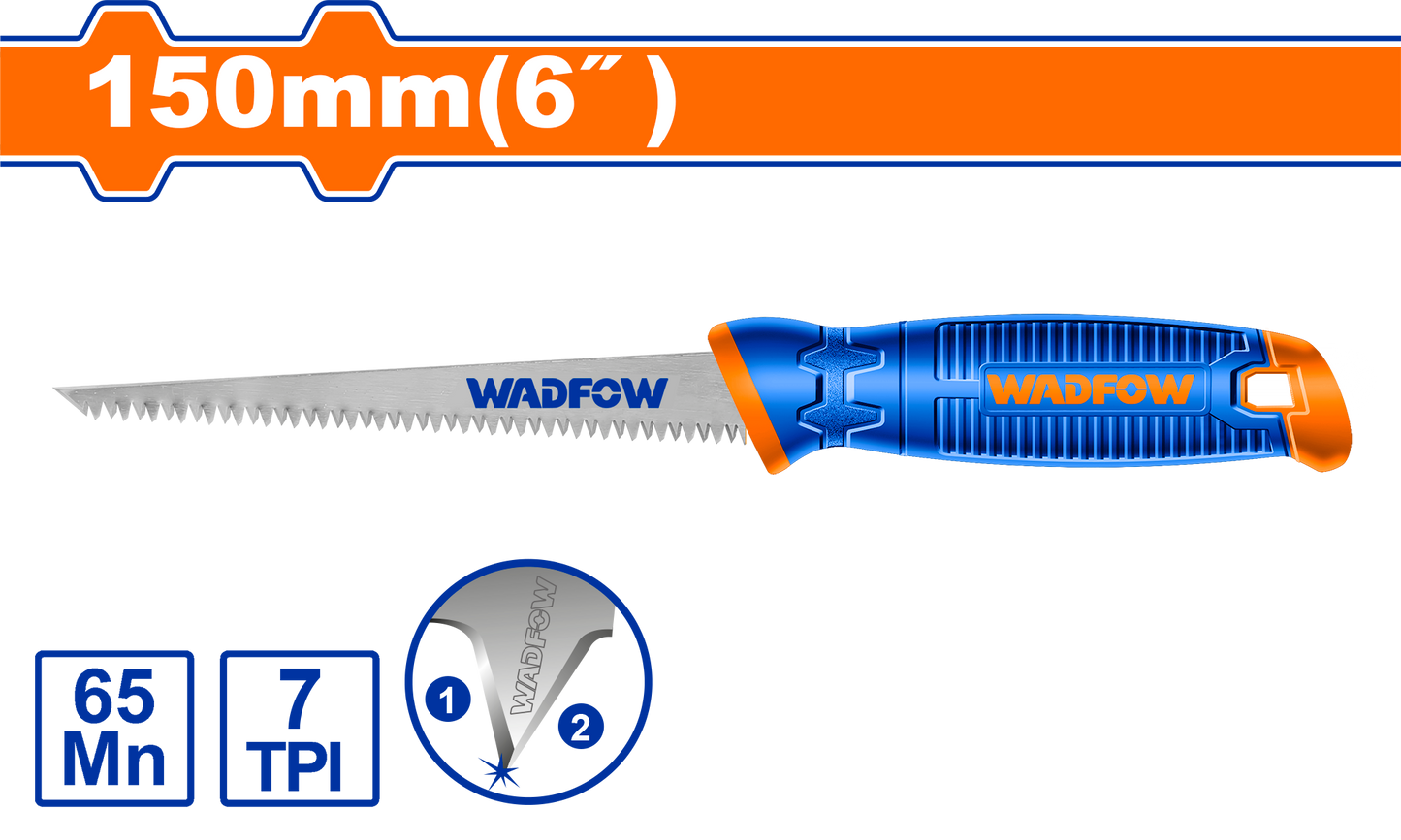 Wadfow Wall board saw 150mm WHW3G06