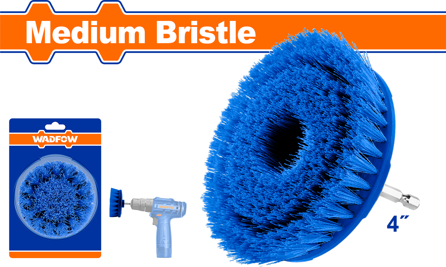 Wadfow Medium bristle brush 4" WNY2440