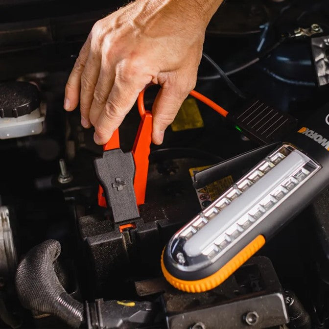 WORX MULTI FUNCTION Portable Car Jump Starter With USB Charging 12V