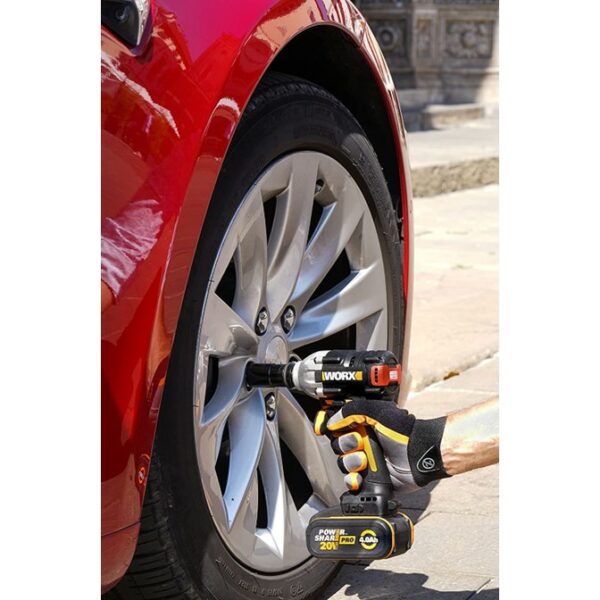 WORX NITRO Impact Wrench Cordless 1/2" Brushless 300NM 20V | Tool Only