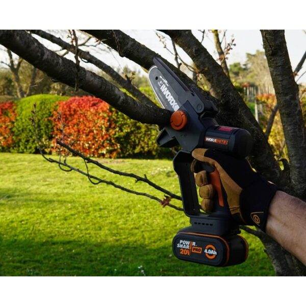 WORX NITRO One-Handed Chainsaw Brushless 12CM 20V | Tool Only