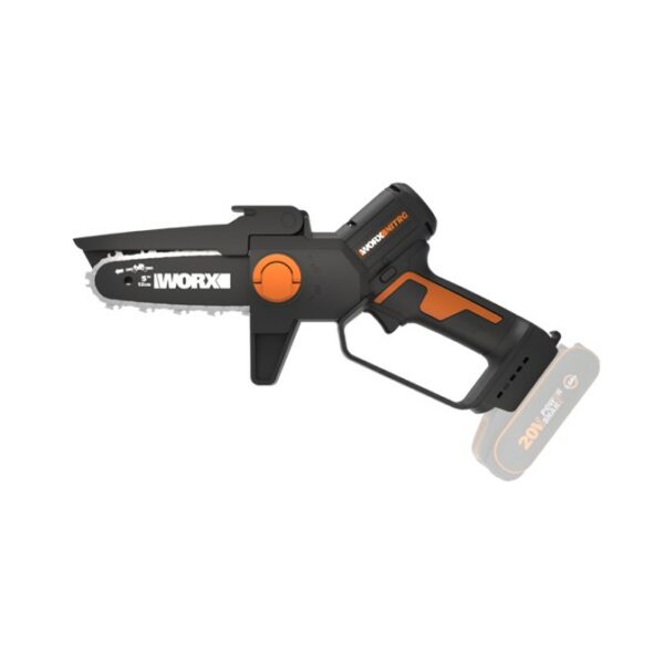 WORX NITRO One-Handed Chainsaw Brushless 12CM 20V | Tool Only