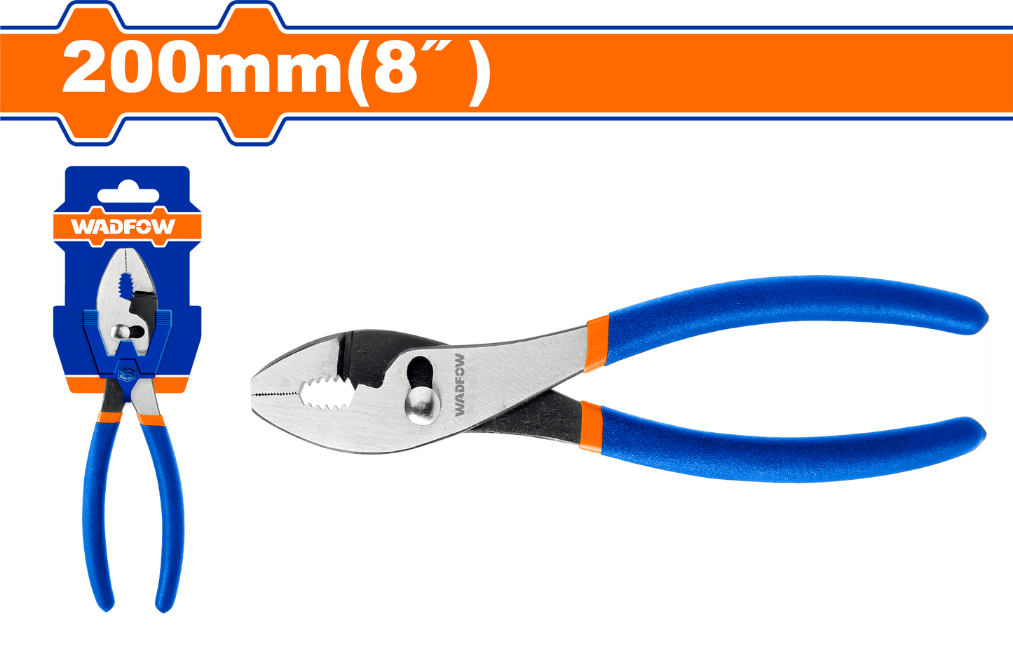 Wadfow Slip joint pliers 8" WPL6C08