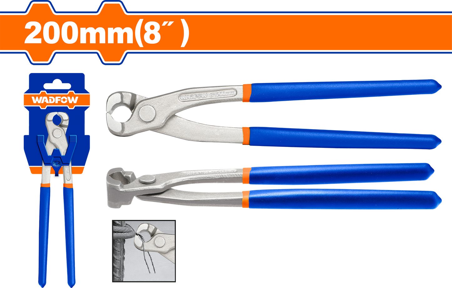 Wadfow Rabbet pliers 8" WPL8C08