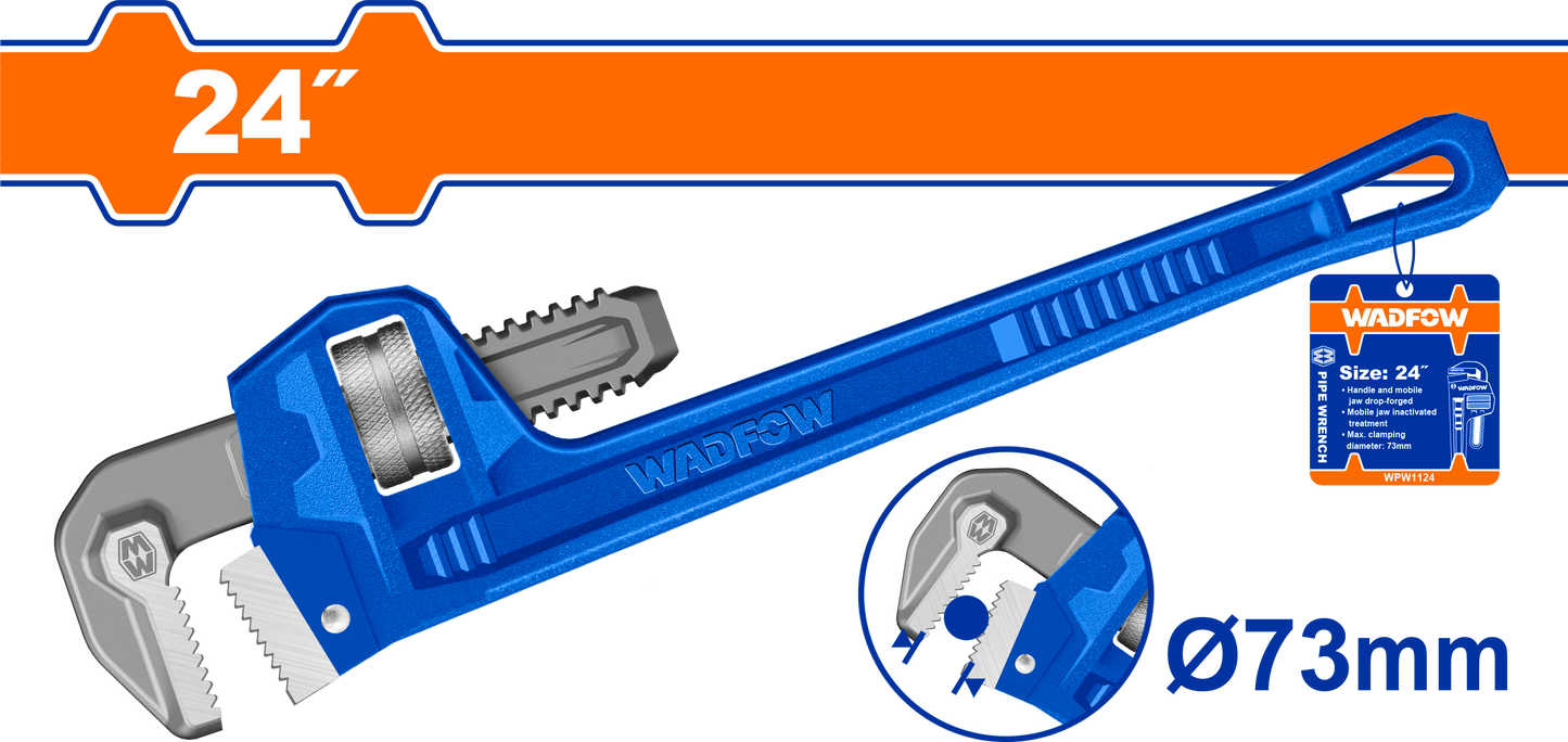 Wadfow Pipe wrench 24" WPW1124