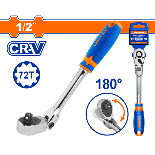 Wadfow 1/2" Dr. Flex head ratchet WRW4212
