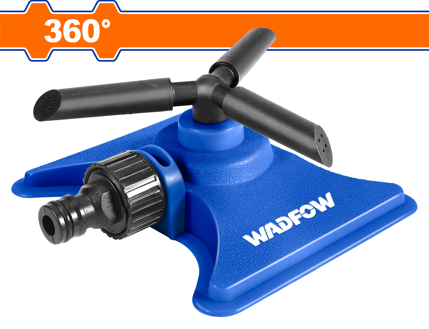 Wadfow Plastic 3 arm rotatory sprinkler WSN1E23