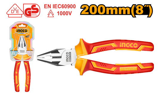 Ingco Combination Pliers Insulated 200mm