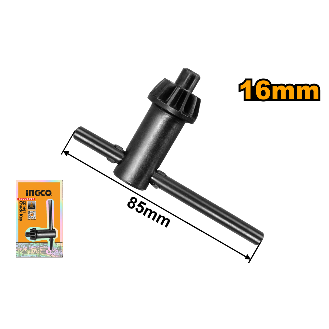 Ingco Chuck Key 16mm
