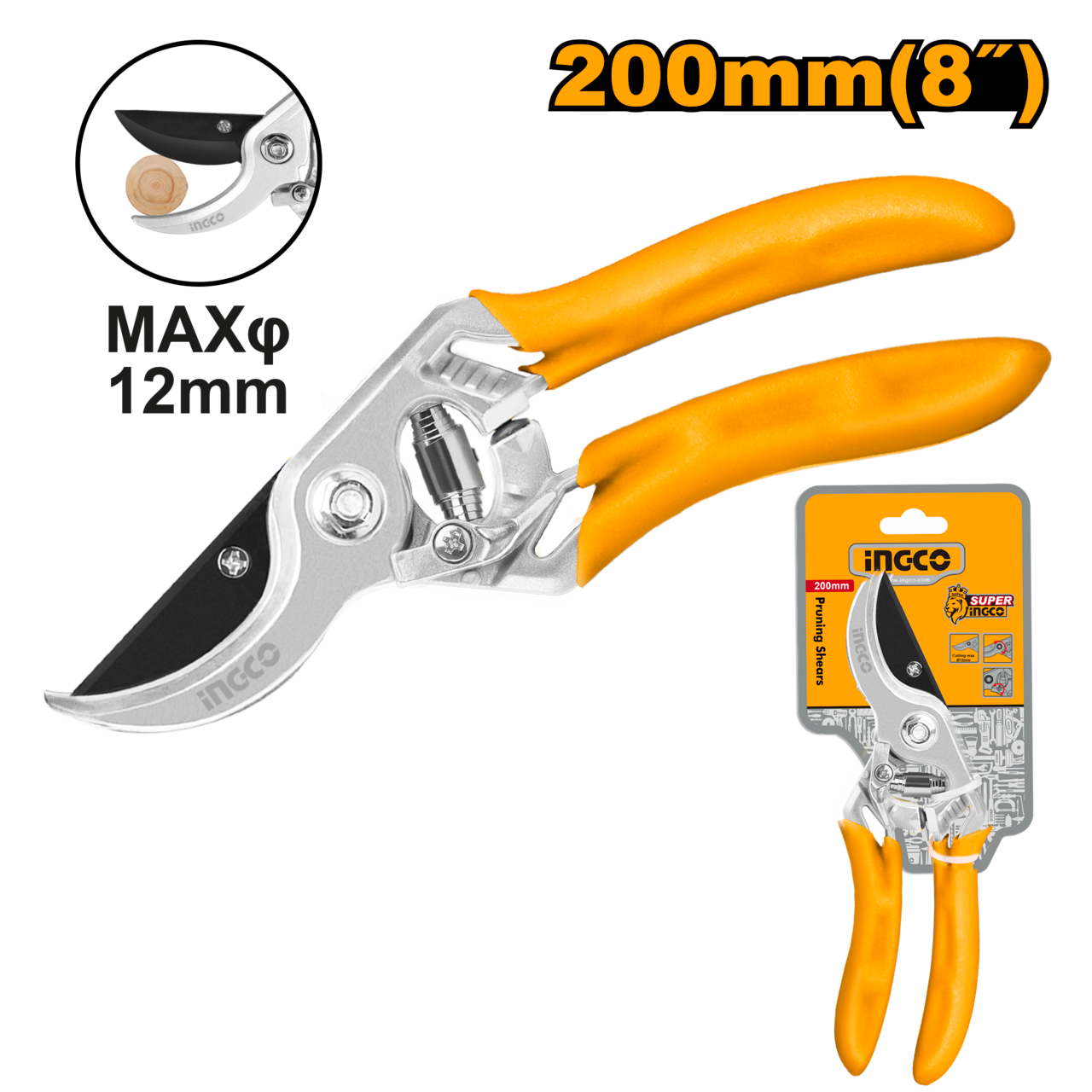 Ingco Pruning Shear 200mm