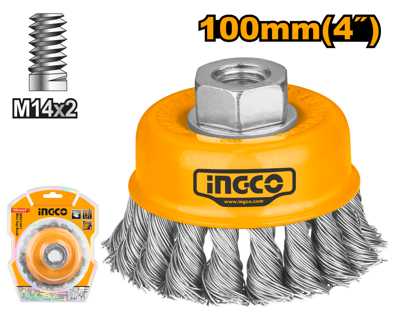 Ingco Brush 100mm