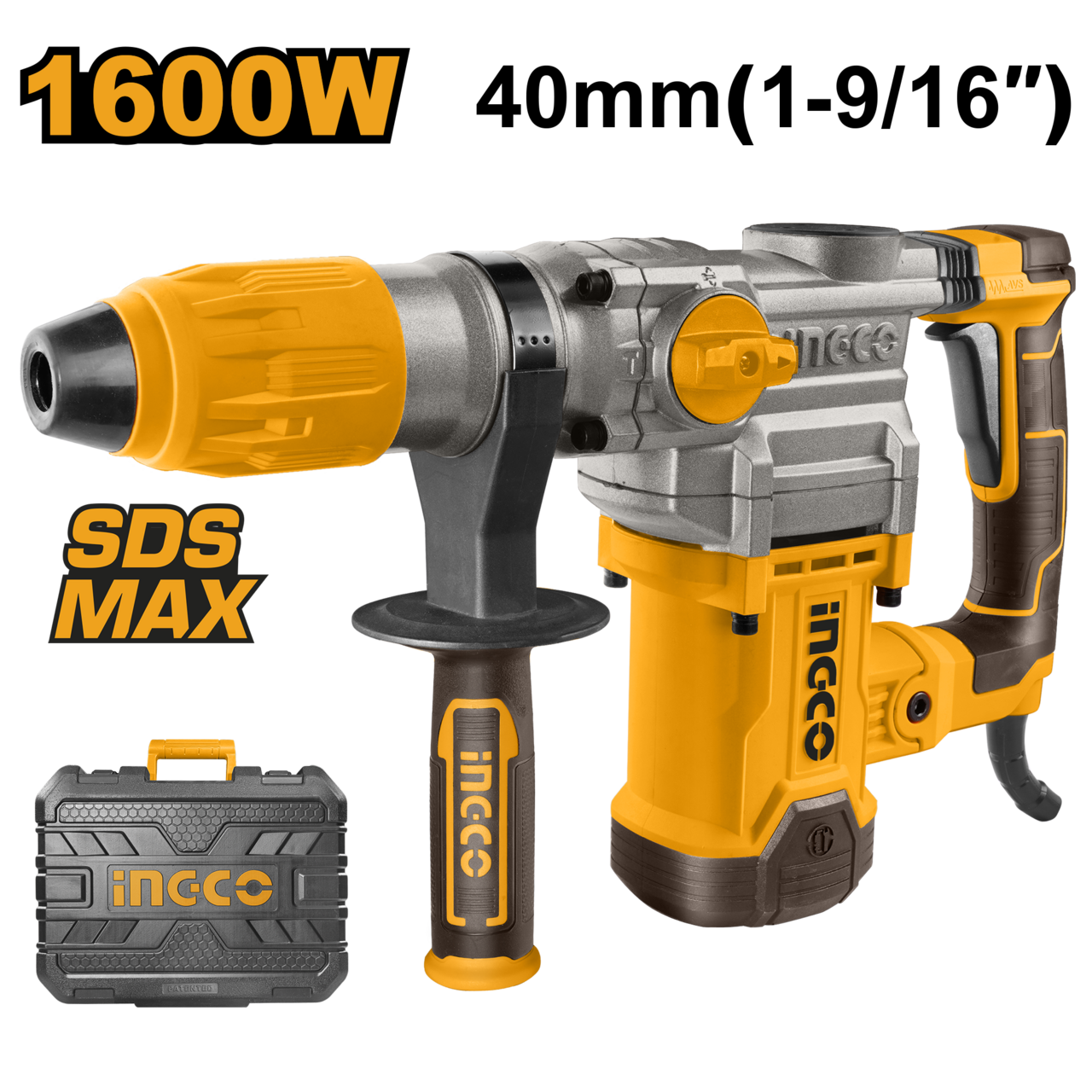 Ingco Rotary Hammer Drill 1600w