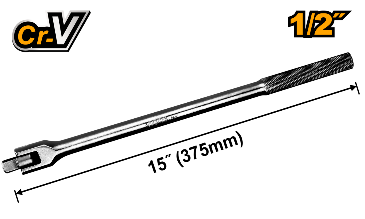 Ingco Flexible Power Bar Handle 1/2"Dr 375mm