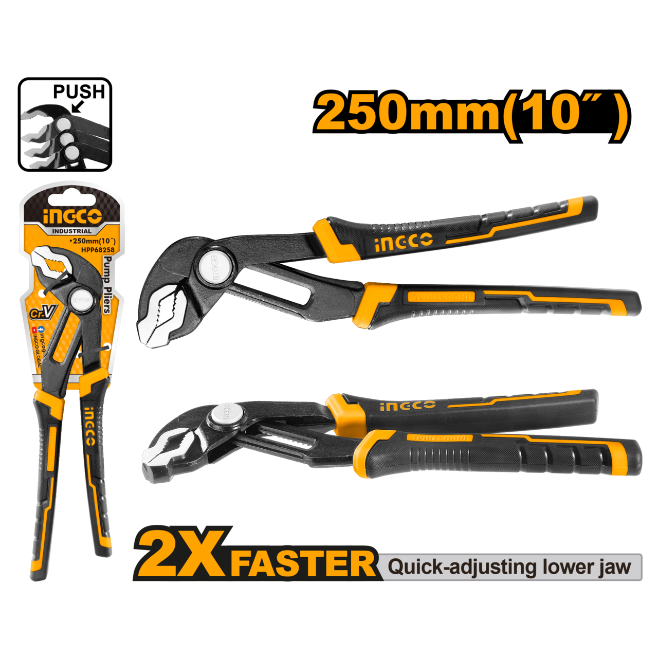 Ingco Water Pump Plier 250mm
