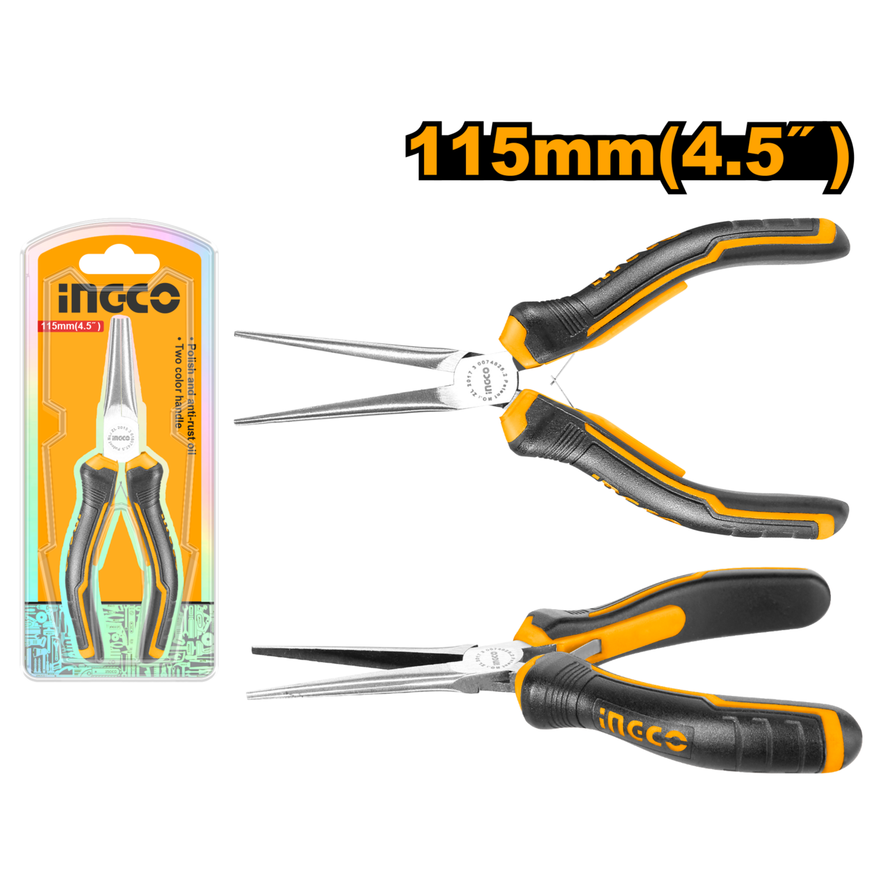 Ingco Mini Needle Nose Plier 115mm